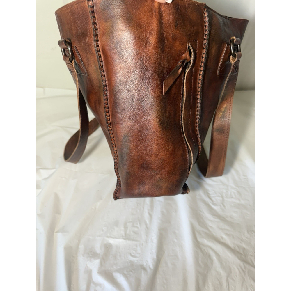 Bed Stu Celindra LTC Shoulder Bag Tote Handbag Purse Teak Rowan Multi - Picture 9 of 16